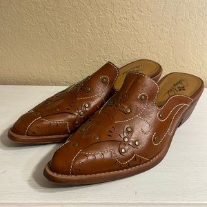 Patricia Nash Benedetta Western Mules